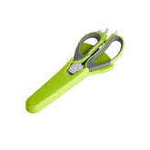 Anti-Slip Scissors With Magnet Holder - Green